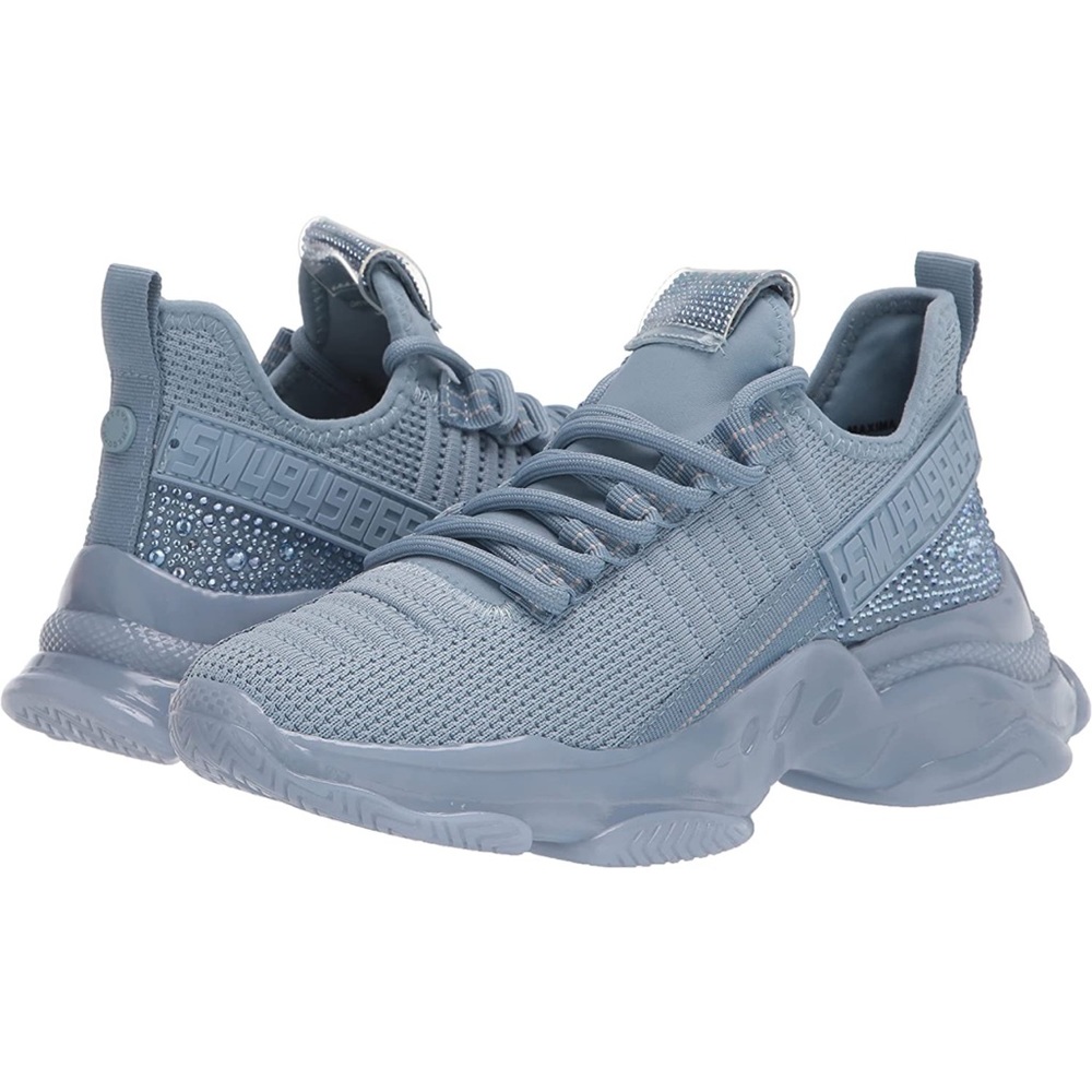 Steve Madden Women’s Maxima Sneaker - Baby Blue multi